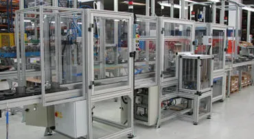 Protezioni antinfortunistiche perimetrali in profilato di alluminio