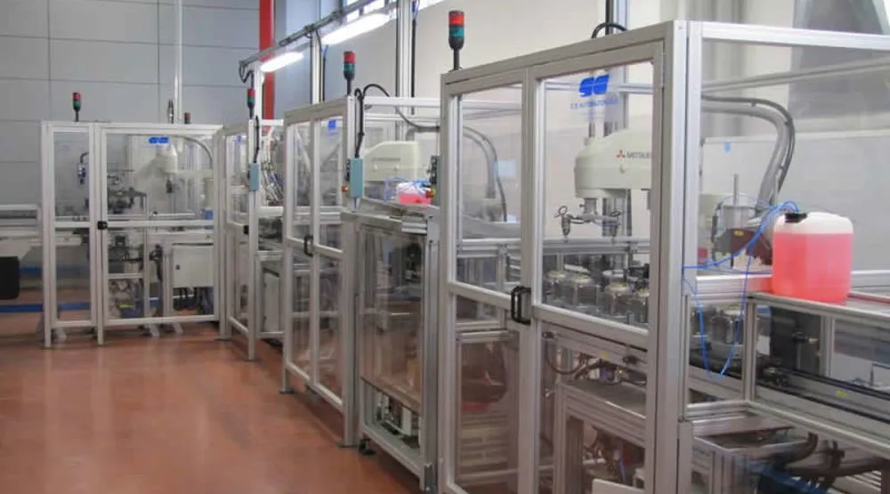 Linee di montaggio automatiche e manuali